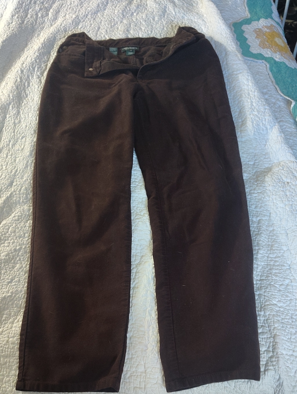 Polo by Ralph Lauren Dark Chocolate Straight-Leg Women's Jeans
